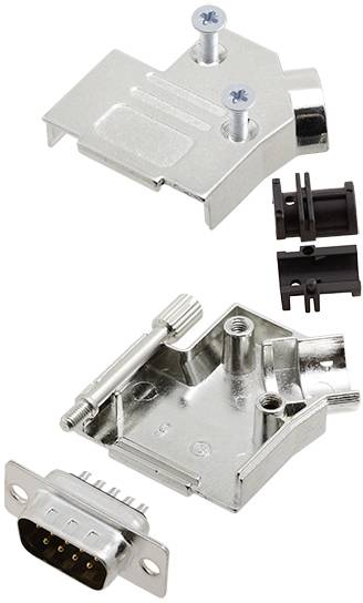 Tru Components TCD45ZK09DBPK 7709636 set D-Sub pin traka 45 broj pinova: 9 vrha za lemljenje