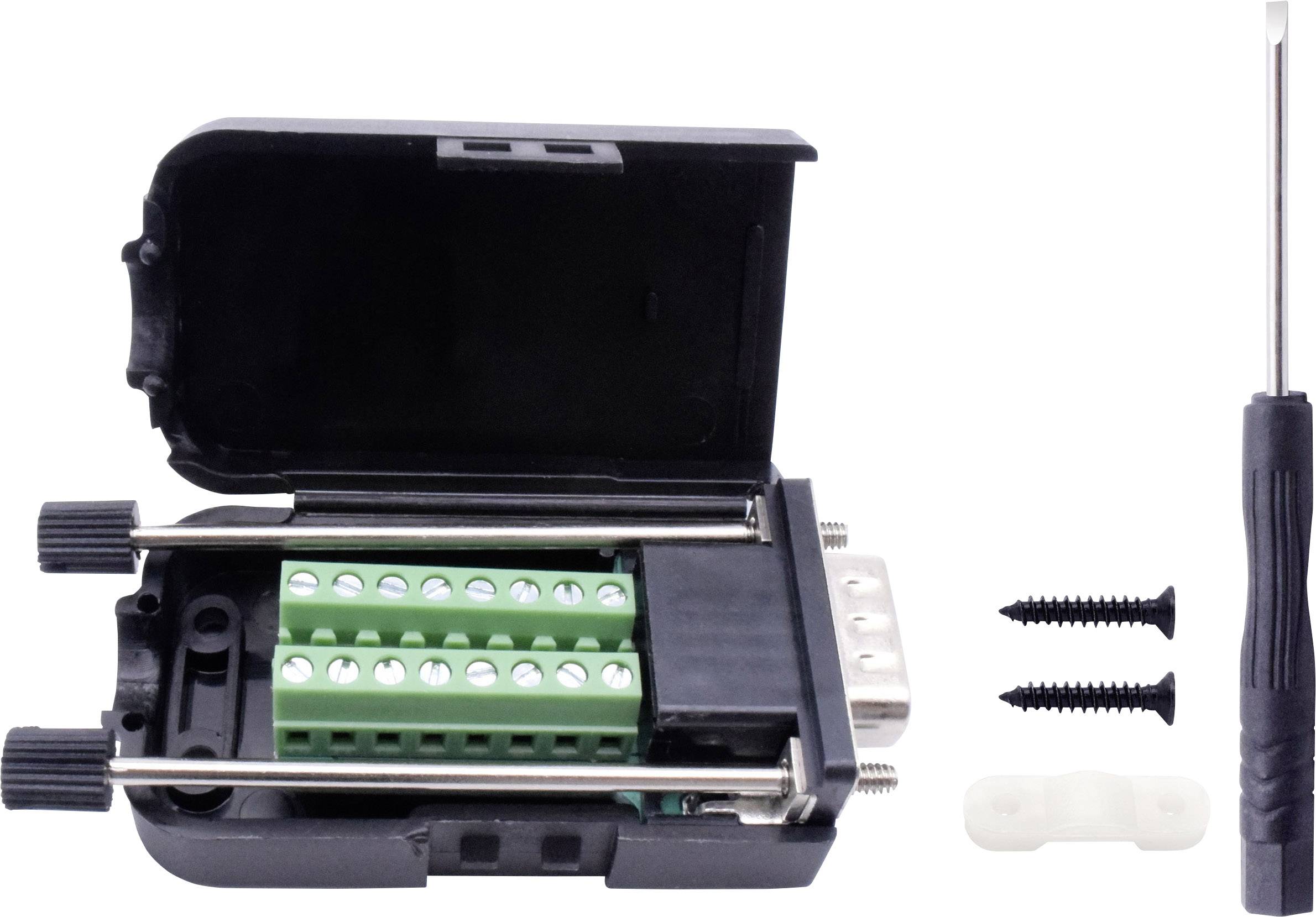 Tru Components T1904C098 set D-Sub pin traka broj pinova: 15 vijak