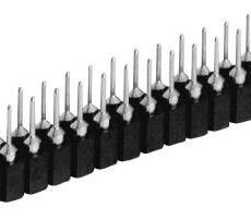 Tru Components precizna knjiga sa zenskim kontaktima broj redova: 2 broj pozicija u redu: 20 TC-0514-040-2-50-00-6