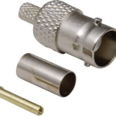 BNC konektor, ravna uticnica 50 Ohm Tru Components