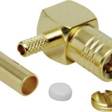 Tru Components TC-2520069 SMB konektor ugaoni zenski konektor 50 Ohm 100 kom
