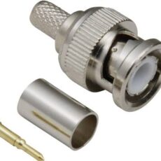 Tru Components TC-2520045 BNC konektor ravni muski konektor 50 Ohm 50 kom