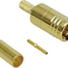 SMB konektor, ravna uticnica 50 Ohm Tru Components