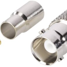 BNC konektor, ravna uticnica 50 Ohm Tru Components