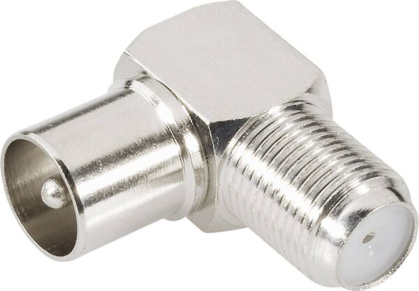 Tru Components 1579506 koaksijalni adapter koaksijalni muski konektor - zenski konektor F