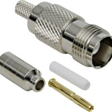 TNC uticni konektor, ravna uticnica 50 Ohm Tru Components