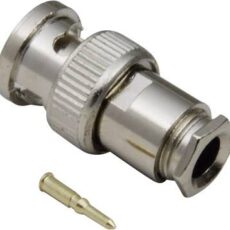 BNC konektor, ravni utikac 50 Ohm Tru Components