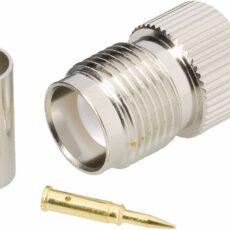 TNC-povratni konektor, ravna uticnica 50 Ohm Tru Components 100 komada