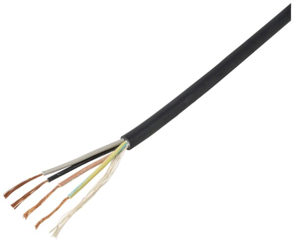 Tru Components TC-11594944 gumirani kabl H07RN-F 4 * 1,5 mm 2 crni 1m