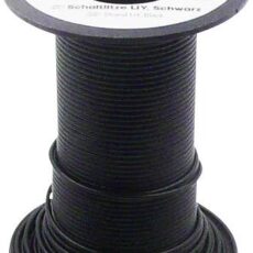 Fino-zicni provodnik LiI 1 * 0,14 mm 2 crni Tru Components 1566830 10 m