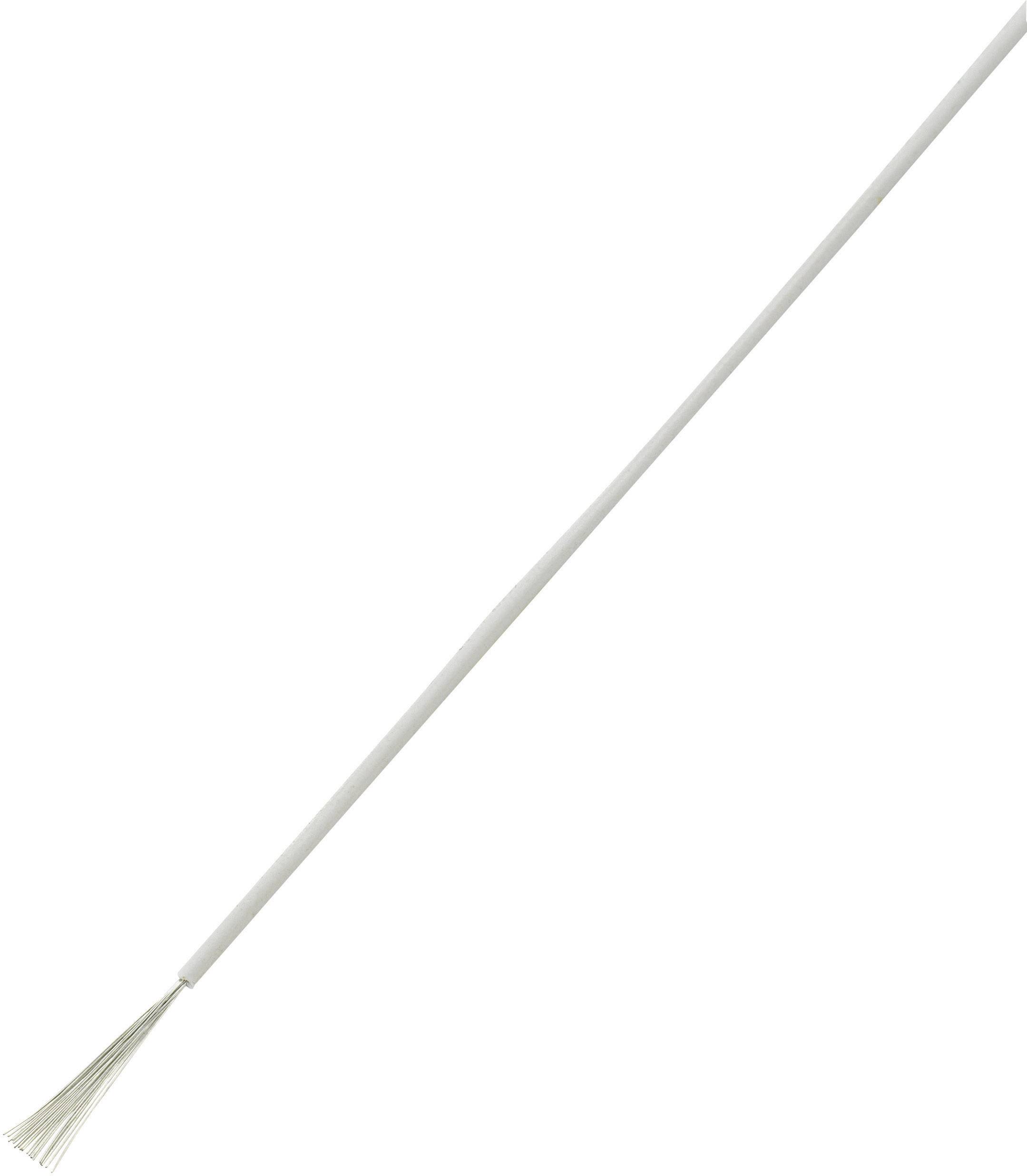 Fino-zicni provodnik LiI 1 * 0,22 mm 2 bela Tru Components 1567207 100 m
