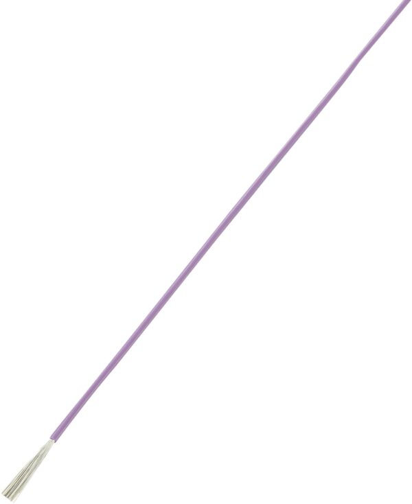 Fino-zicani provodnik LiI 1 * 0,14 mm 2 ljubicaste boje Tru Components 1566850 100 m