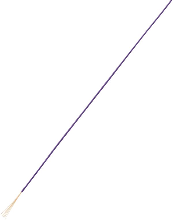 Fino-zicani provodnik LiFI 1 * 0,25 mm 2 ljubicaste boje Tru Components 1567814 100 m