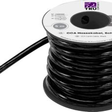 Kabl za uzemljenje 1 * 4 mm 2 crni Tru Components 1568968 5 m