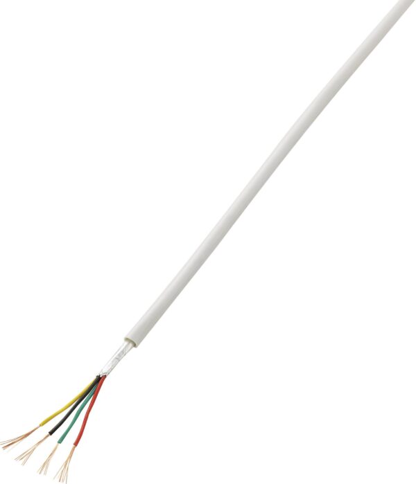 Alarmni kabl LiII 4*0,14 mm beli Tru Components 1570252 50 m