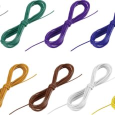 Fino-zicani provodnik LiFI 1 * 0,05 mm 2 crna, bela, plava, braon, crvena, zuta, zelena, siva, narandzasta, ljubicasta boja Tru Components 1243990 1 set