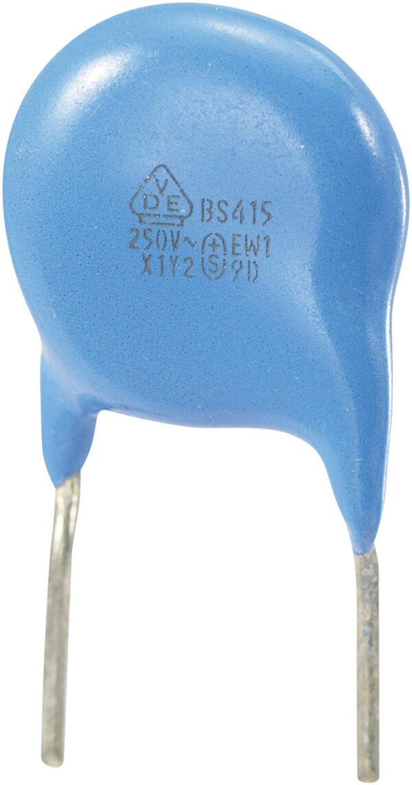 Tru Components keramicki ravni kondenzator radijalno ozicen 1000 pF 250 V/AC 10%