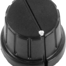 Okretno dugme sa tackom za obelezavanje, crno (fi) 24 mm Tru Components TC-DK24