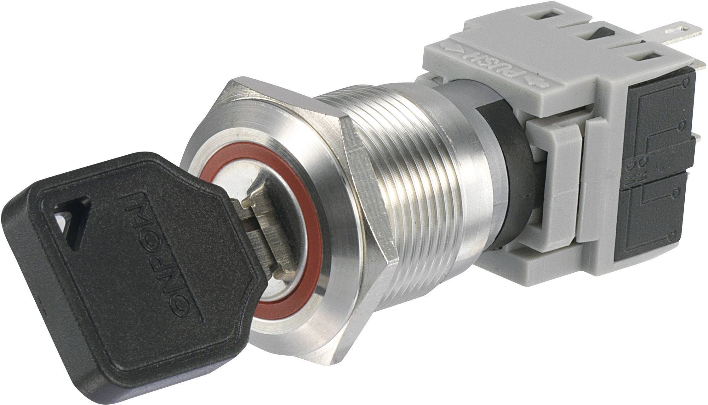 Tru Components LAS1-BGK-11I/21 prekidac kljuca 250 V/AC 5 A 1 * iskljuceno/ukljuceno 1 * 90 IP40