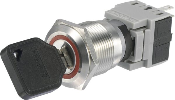 Tru Components LAS1-BGK-11I/23 prekidac kljuca 250 V/AC 5 A 1 * iskljuceno/(ukljuceno) 1 * 60 IP40