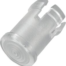 Tru Components EDK-1C-PCV svetlosni poklopac providan Pogodno za (LED) LED 5 mm