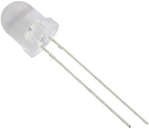 Tru Components 1573757 difuzna LED bela okrugla 8 mm 2800 mcd 25 20 mA 3,2 V