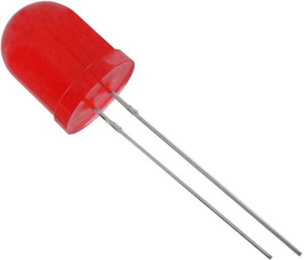 Tru Components 1573763 difuzna LED crvena okrugla 10 mm 550 mcd 50 20 mA 2,1 V