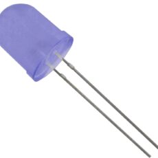 Tru Components 1573766 difuzna LED plava okrugla 10 mm 700 mcd 50 20 mA 3,1 V