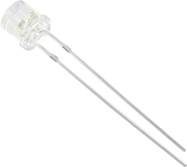 Tru Components 1577324 difuzna LED bela cilindricna 5 mm 600 mcd 90 20 mA