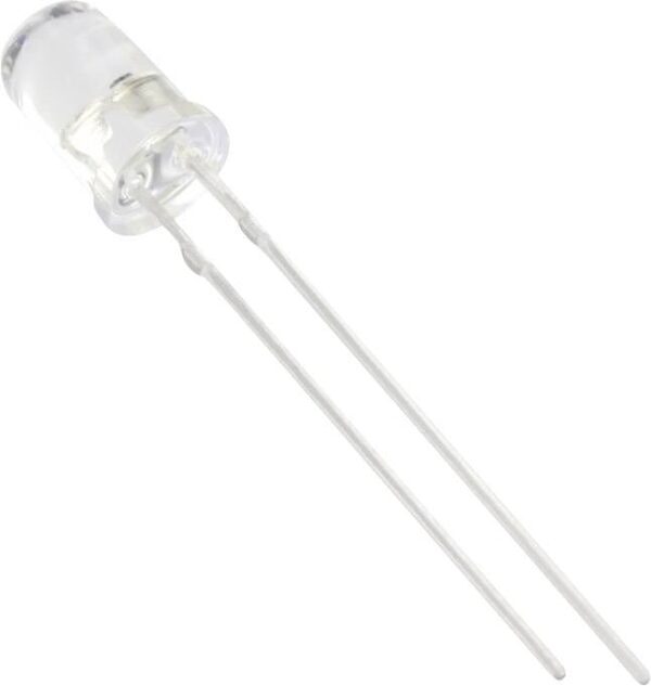 Tru Components 1577327 difuzna LED zuta okrugla 5 mm 3500 mcd 20 mA