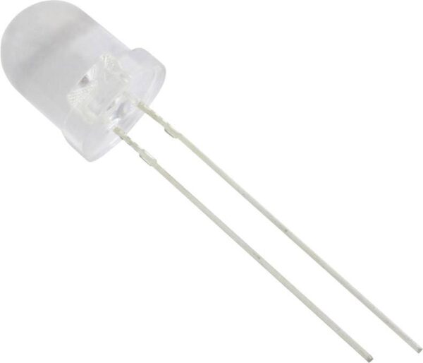 Tru Components 1577341 difuzna LED bela okrugla 8 mm 11000 mcd 25 20 mA