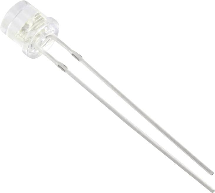 Tru Components 1577344 difuzna LED zelena cilindricna 5 mm 1750 mcd 120 20 mA