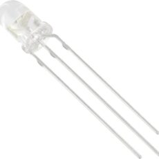 Tru Components 1577346 difuzna LED crvena, zelena okrugla 5 mm 2200 mcd, 2650 mcd 35 20 mA