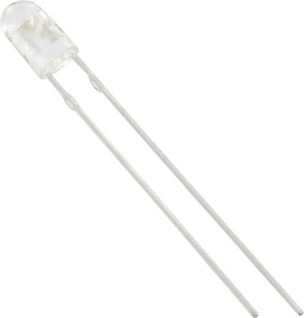 Tru Components 1577373 difuzna LED zelena ovalna 3 mm 2300 mcd 70 , 30 20 mA