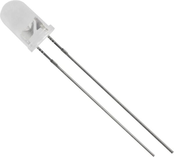 Tru Components 1577385 difuzna LED bela okrugla 5 mm 2250 mcd 20 , 25 20 mA