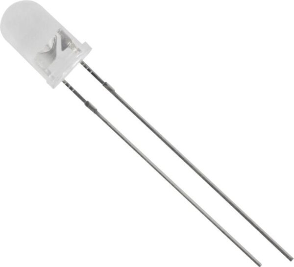 Tru Components TC-6309544 difuzna LED bela okrugla 5 mm 12500 mcd 20 , 25 20 mA