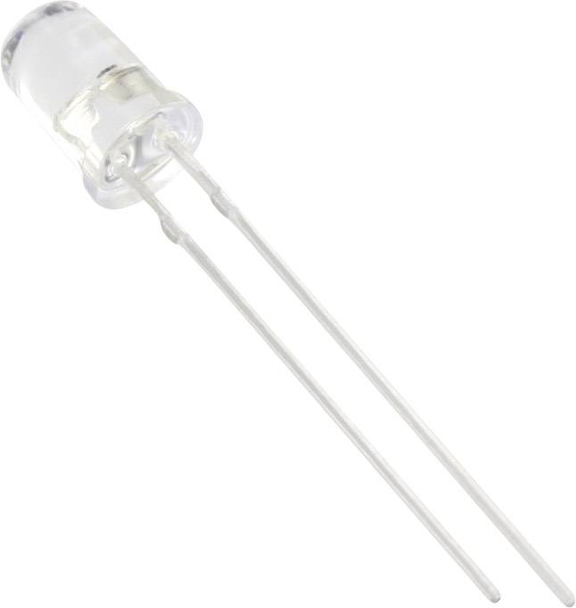 Tru Components 1577402 difuzna LED plava okrugla 5 mm 3500 mcd 20 mA