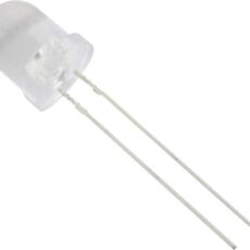 Tru Components 1577405 difuzna LED crvena okrugla 8 mm 8500 mcd 25 20 mA