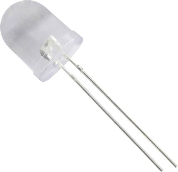 Tru Components 1577410 difuzna LED zuta okrugla 10 mm 8500 mcd 25 20 mA
