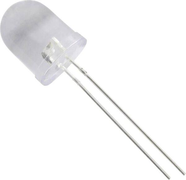 Tru Components 1577411 difuzna LED zelena okrugla 10 mm 3900 mcd 25 20 mA
