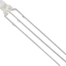 Tru Components 1577415 difuzna LED crvena, plava okrugla 3 mm 1250 mcd, 1600 mcd 35 20 mA