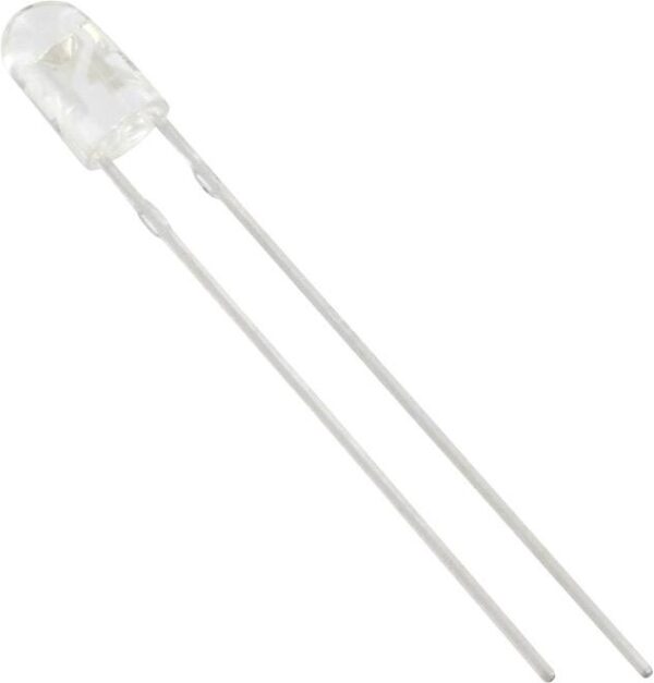 Tru Components 1577452 difuzna LED zelena ovalna 3 mm 4250 mcd 70 , 30 20 mA
