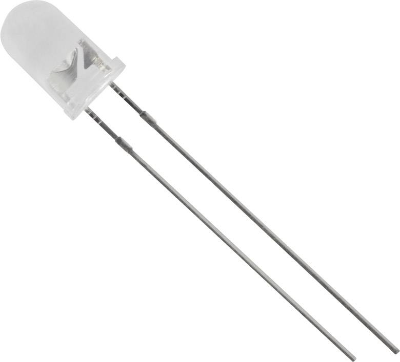 Tru Components 1577467 difuzna LED crvena okrugla 5 mm 4000 mcd 40 20 mA