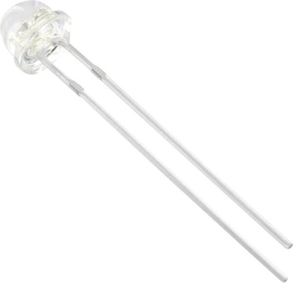 Tru Components 1577477 difuzna LED crvena zvonasta 5 mm 625 mcd 100 20 mA