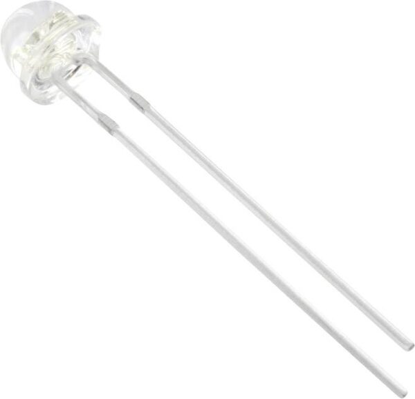 Tru Components 1577479 difuzna LED zuta u obliku zvona 5 mm 625 mcd 100 20 mA