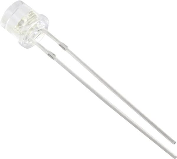 Tru Components 1577488 difuzna LED zelena cilindricna 5 mm 1700 mcd 90 20 mA