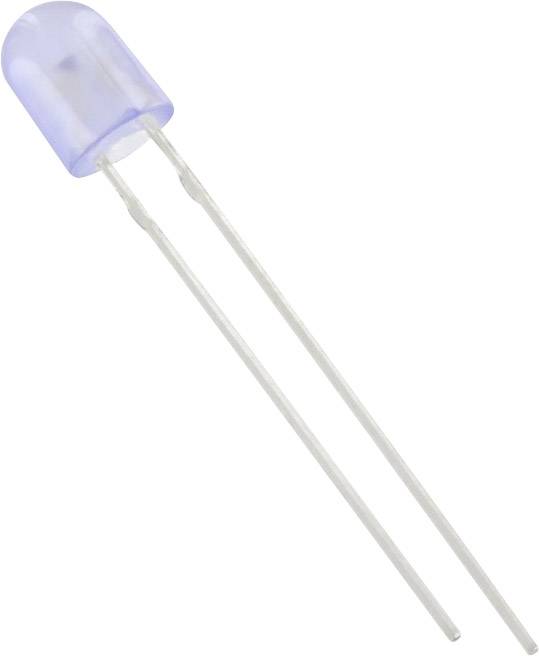 Tru Components 1577497 difuzna LED plava ovalna 5 mm 1250 mcd 110 , 50 20 mA