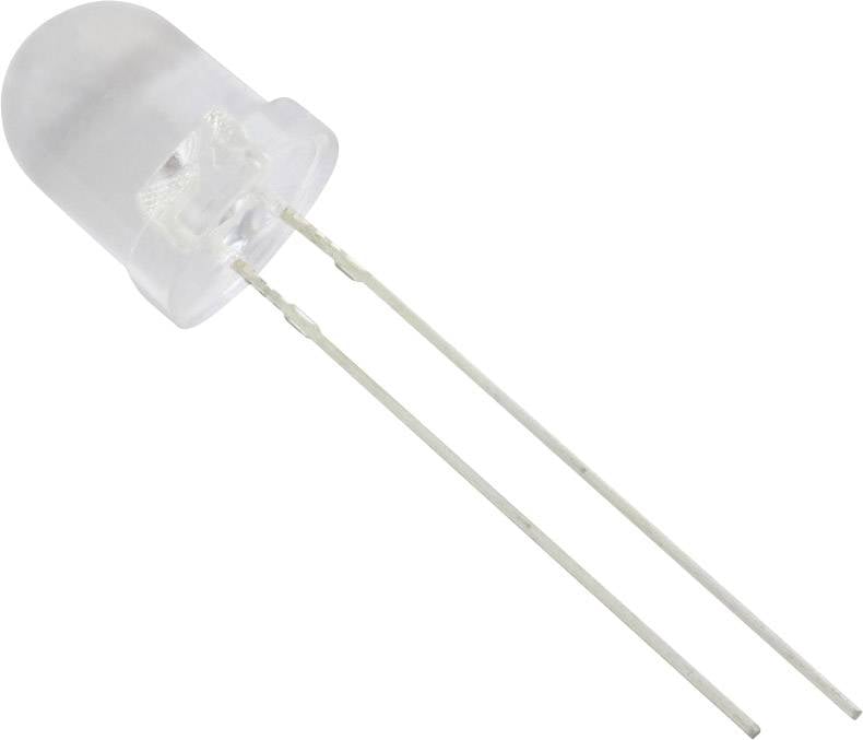 Tru Components 1577501 difuzna LED zuta okrugla 8 mm 3500 mcd 25 20 mA