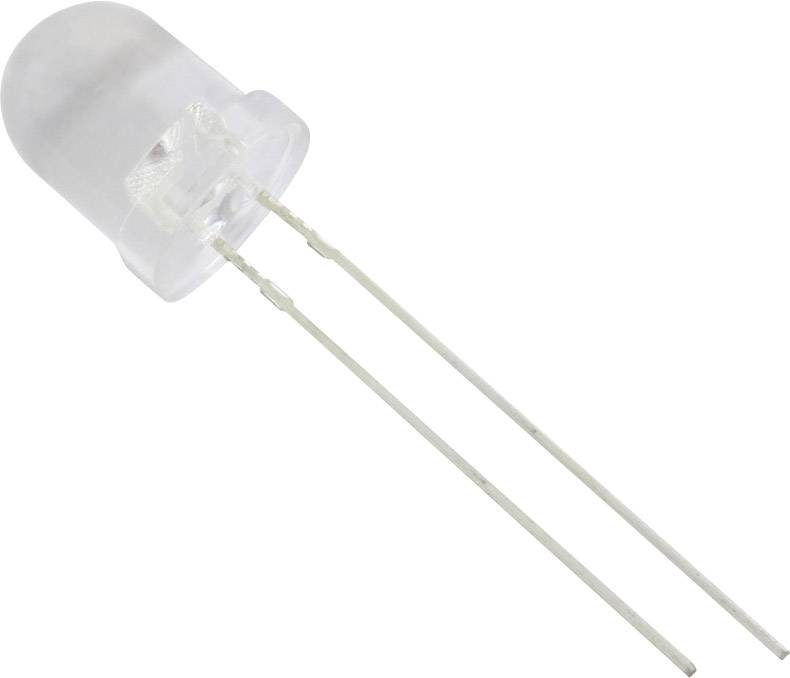 Tru Components 1577502 difuzna LED zuta okrugla 8 mm 8500 mcd 25 20 mA
