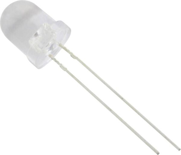 Tru Components 1577503 difuzna LED zelena okrugla 8 mm 8800 mcd 25 20 mA